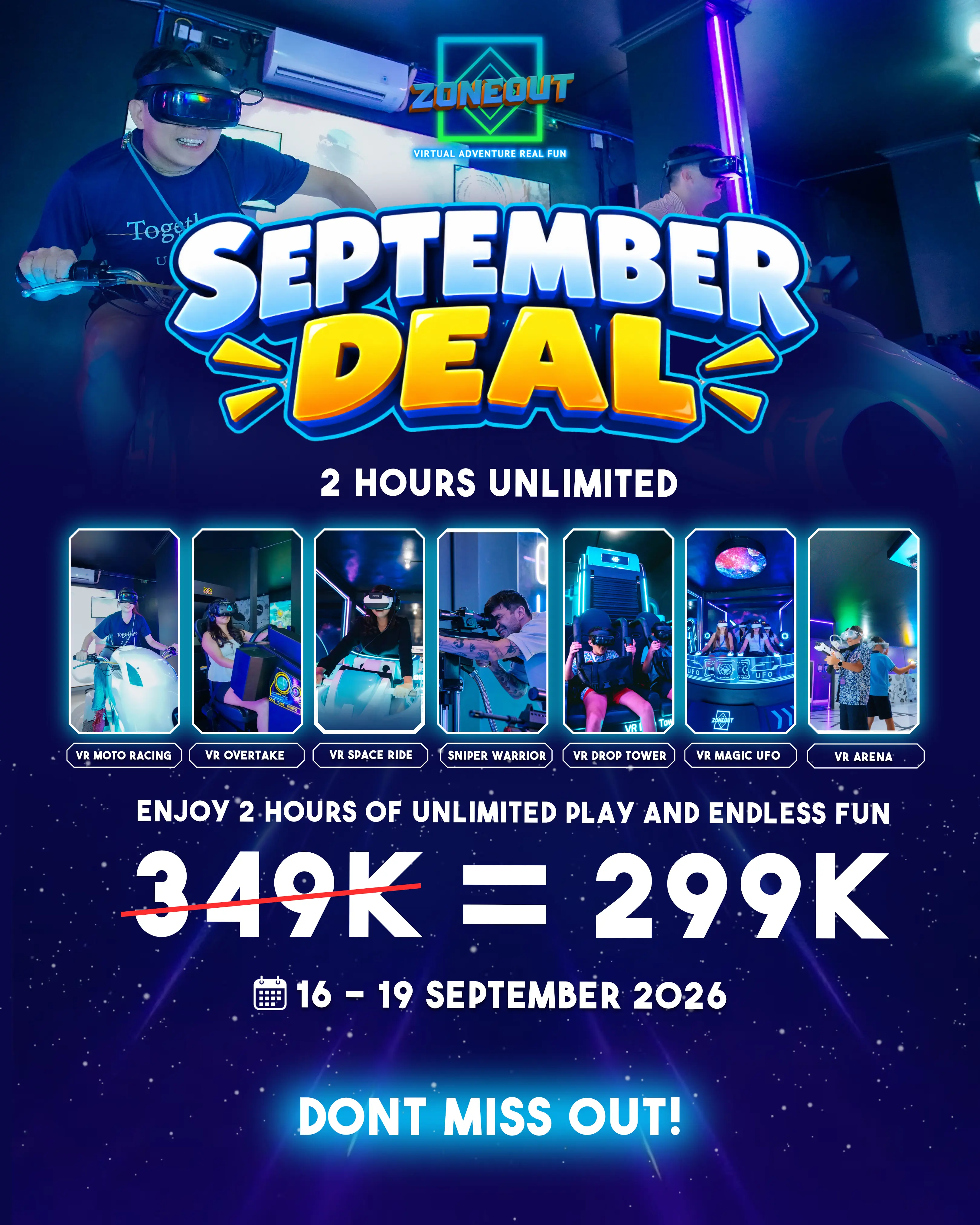 ZoneOut Bali VR Arena Location
